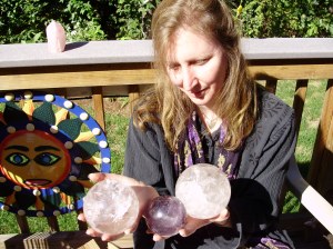 Wendy With New Crystal Balls